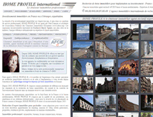 Tablet Screenshot of homeprofile-international.com